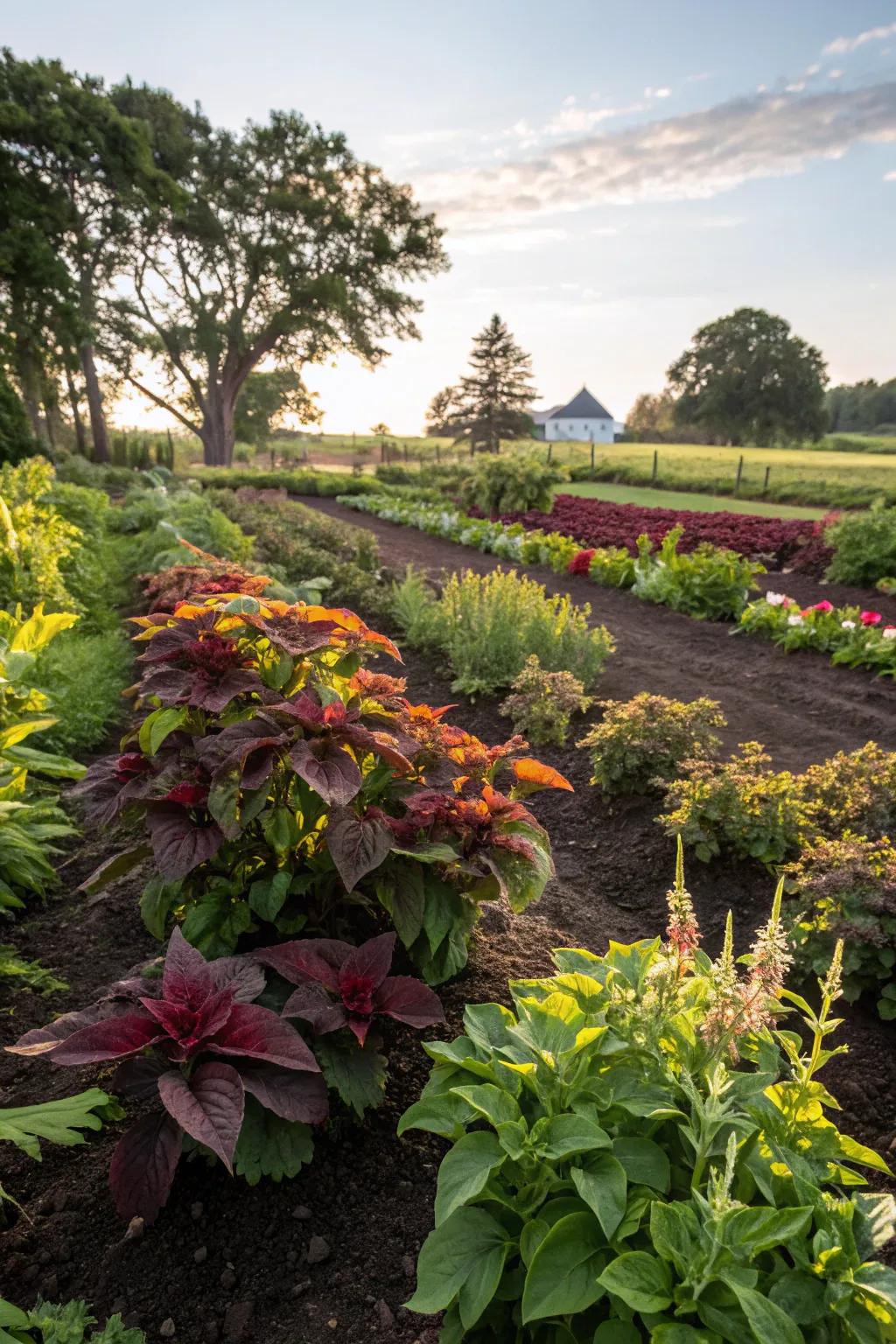 Rich, healthy soil supporting vibrant plant life.