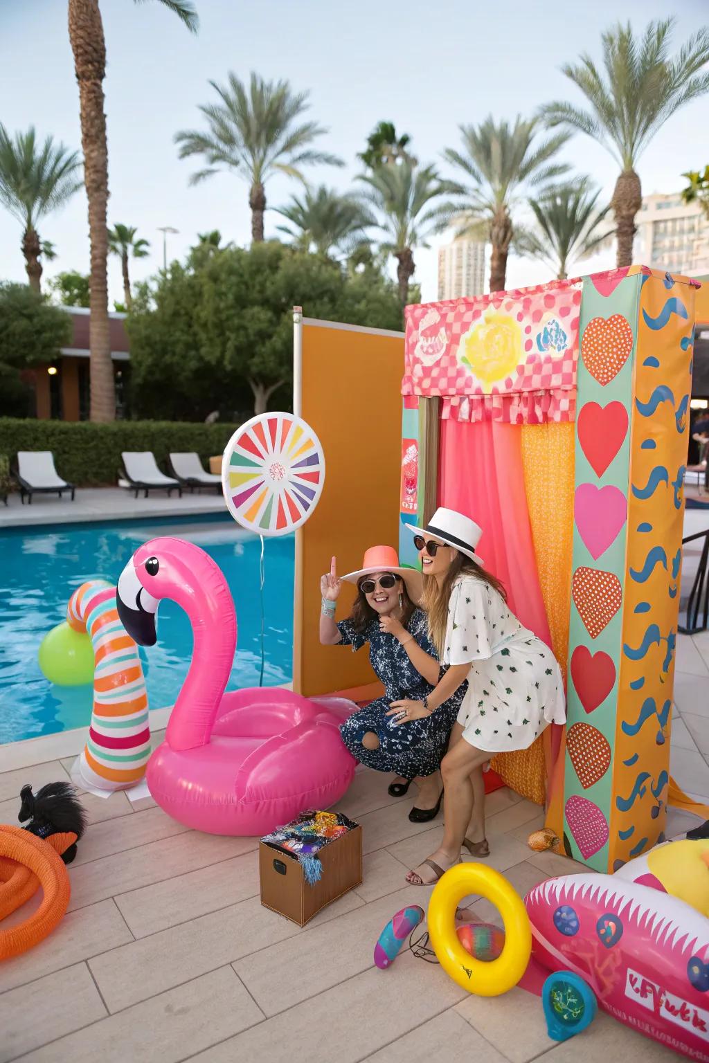A DIY photo booth captures the fun and excitement of your Sweet 16.