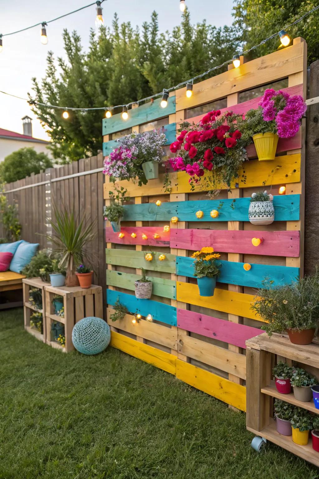 DIY pallet walls offer customizable and budget-friendly solutions.