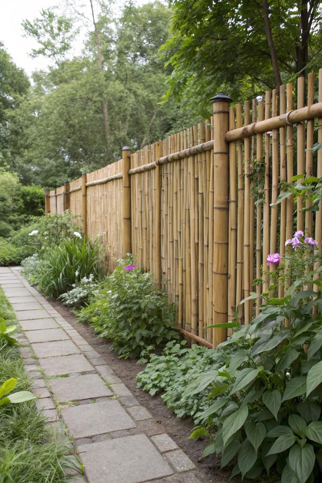 Height extensions enhance privacy in outdoor spaces.