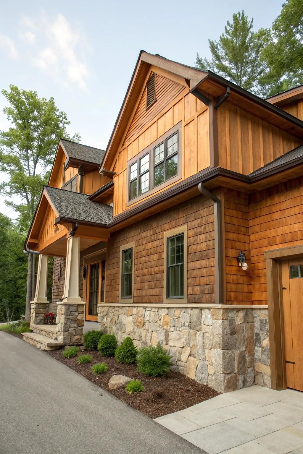 Warm tones enhance natural beauty.