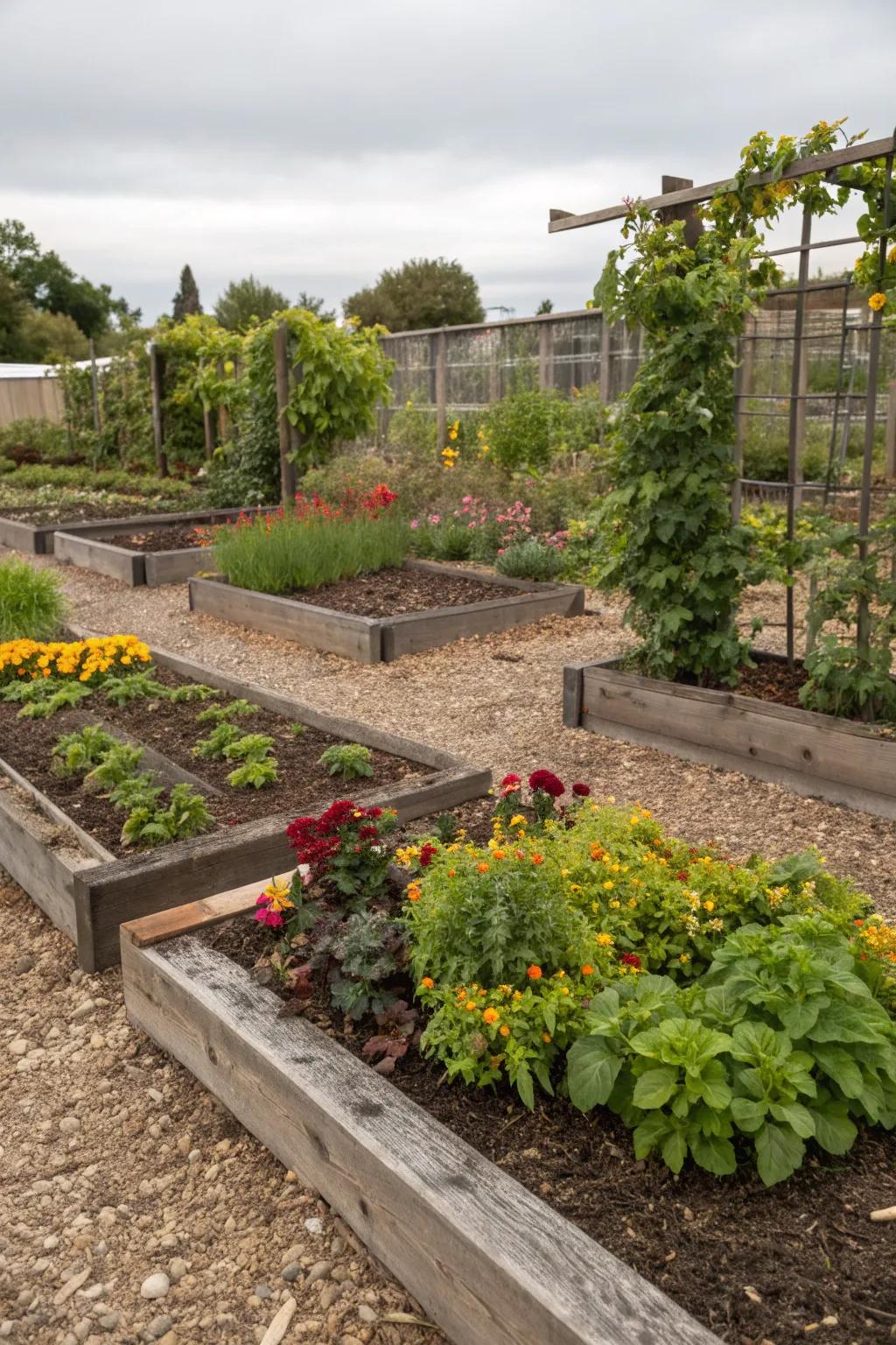 Mulch and ground cover keep your garden healthy and neat.