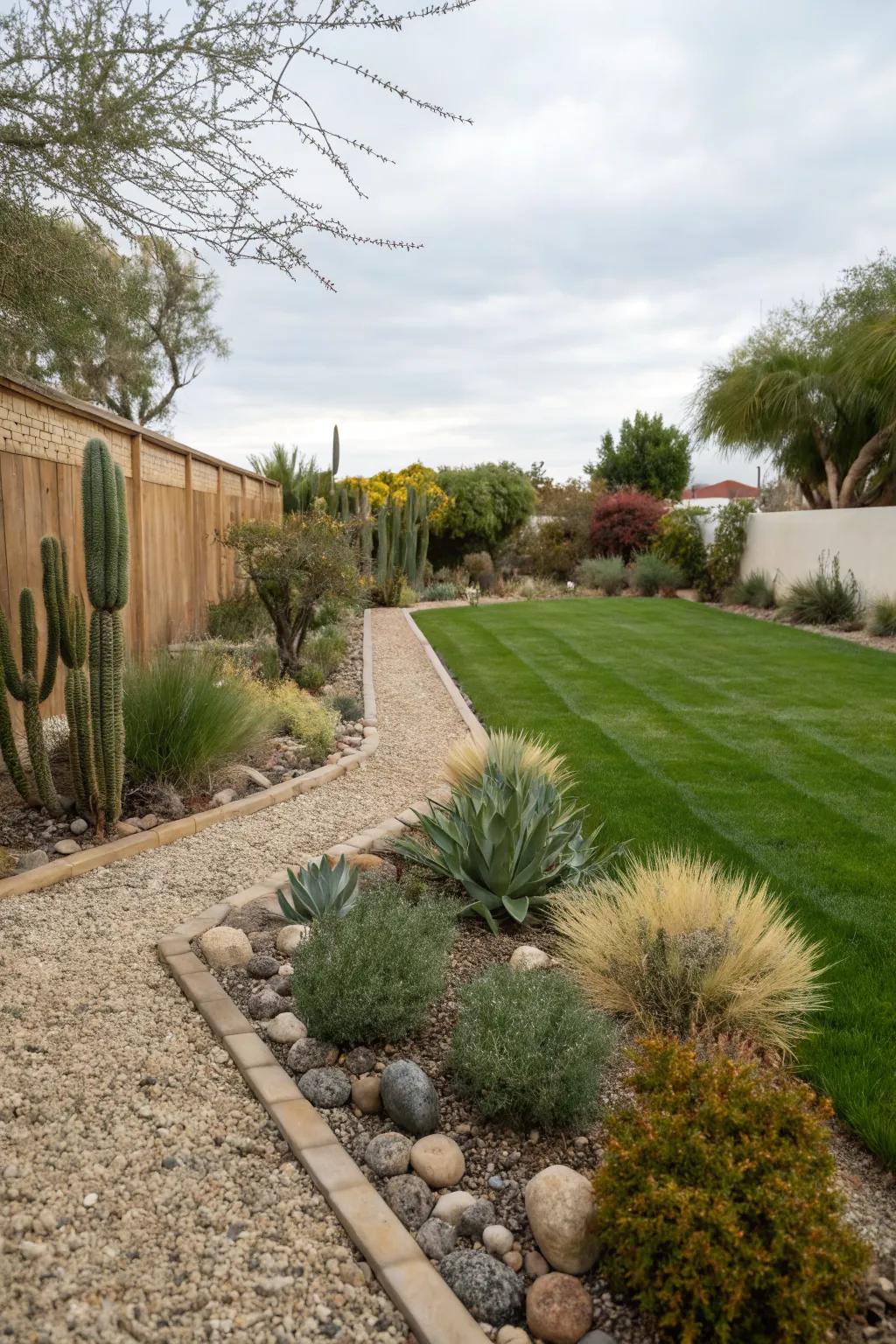 Less lawn, more life: embrace a minimal-maintenance landscape.