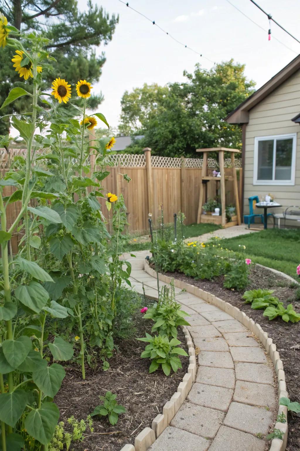 Engage little ones with a garden full of wonders.