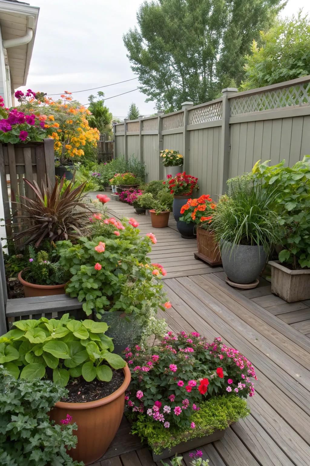 Plants breathe life into any backyard setting.