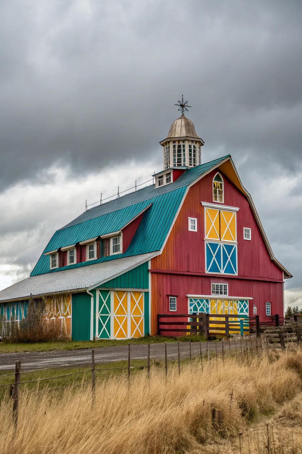 Unique barn designs personalize and transform the space.