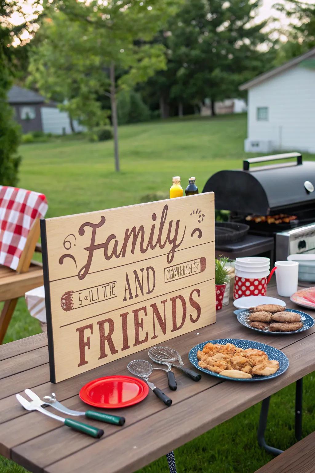 Highlight the joy of gathering with family and friends.