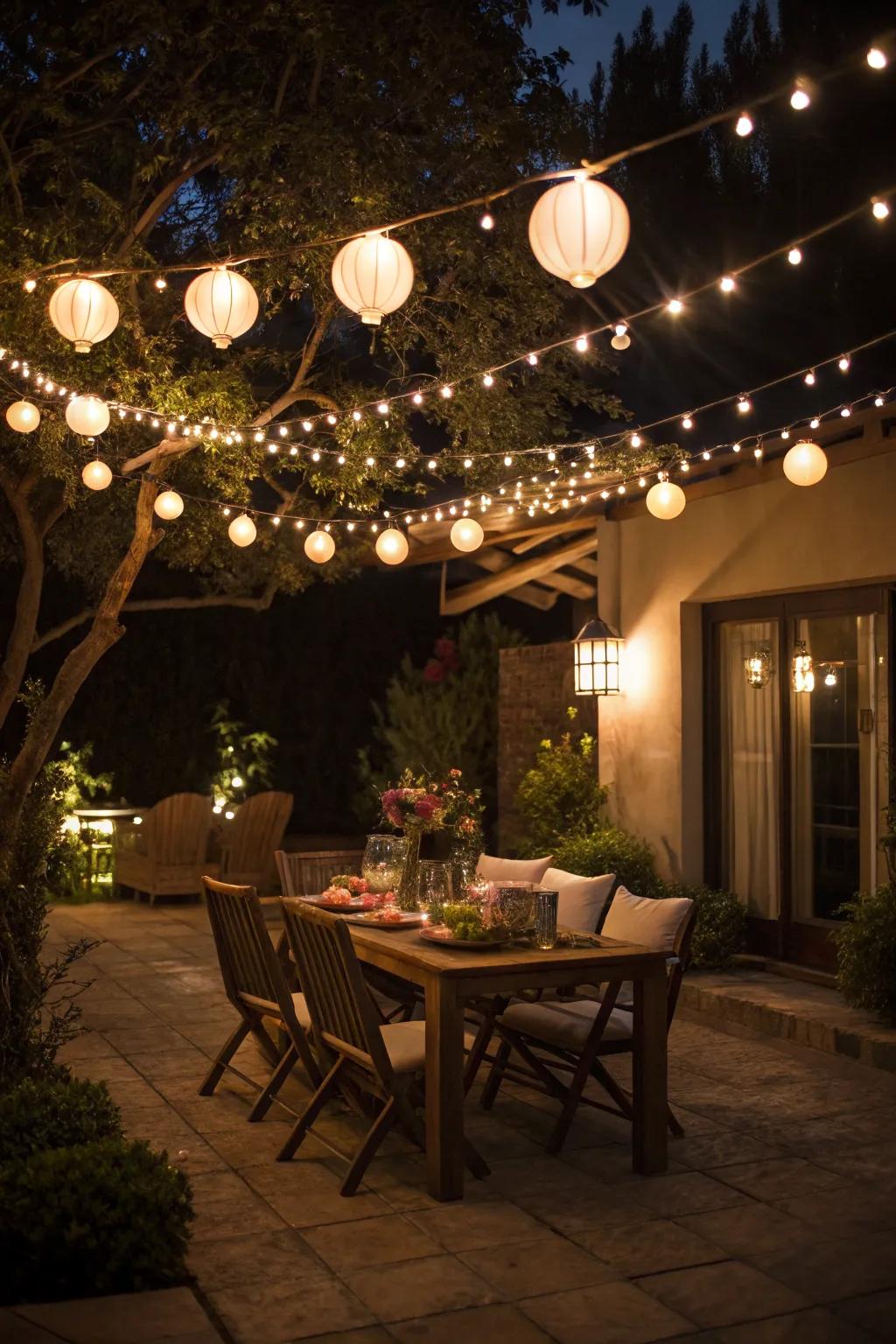 Light up your nights with dreamy illumination.