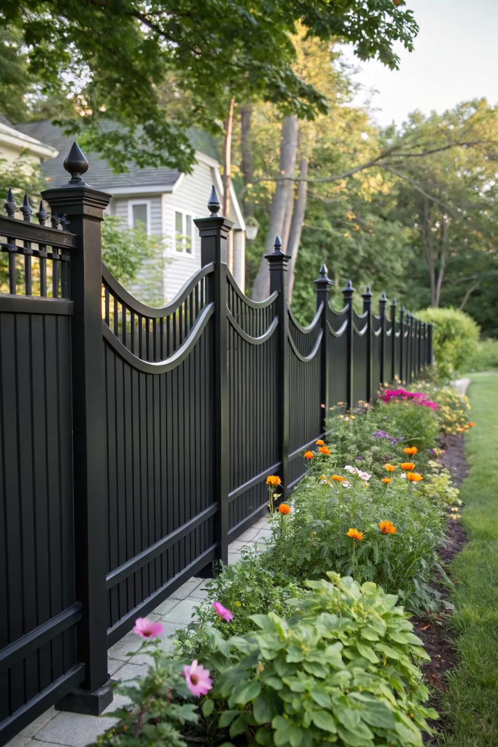Curved tops offer an elegant and organic aesthetic.