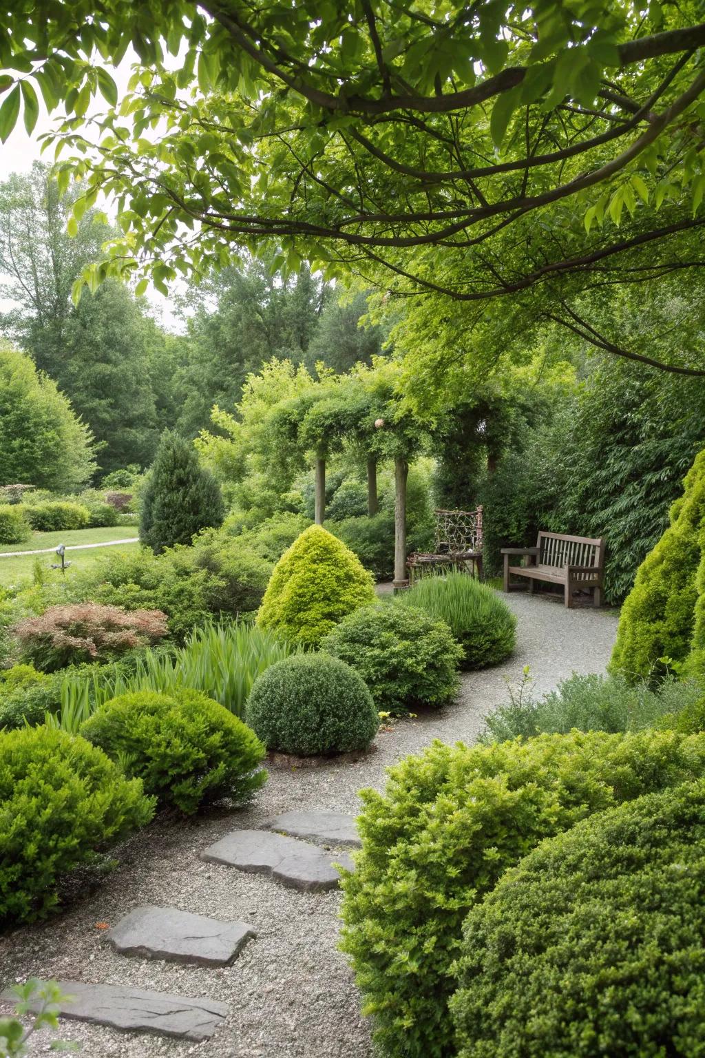 Evergreens keep your garden vibrant in every season.