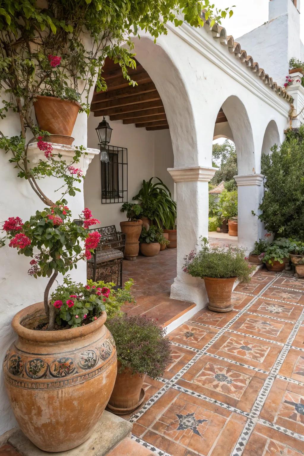 Quarry tiles bring elegance to any outdoor space without breaking the bank.