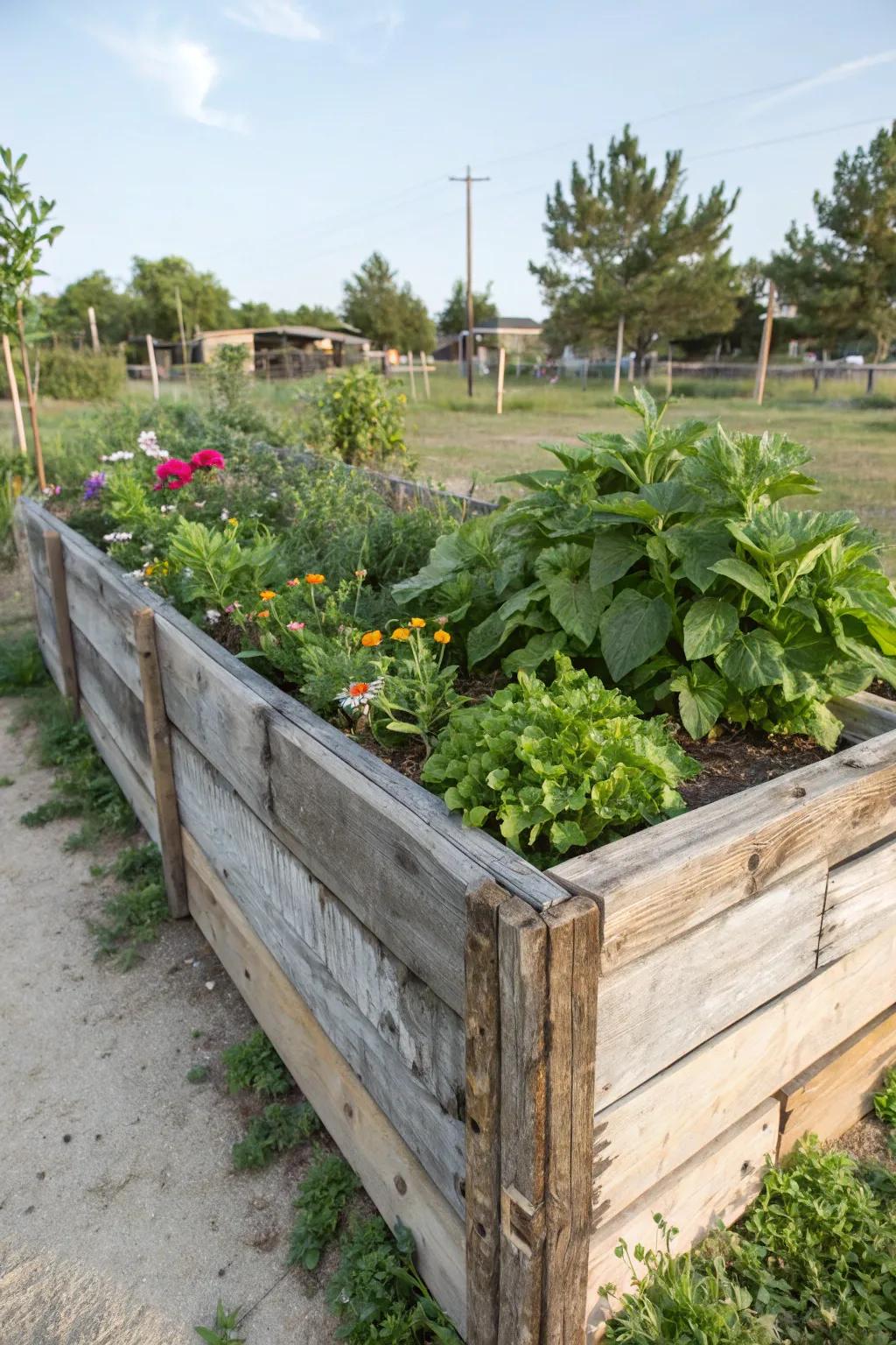Grow your own garden with inexpensive raised beds.
