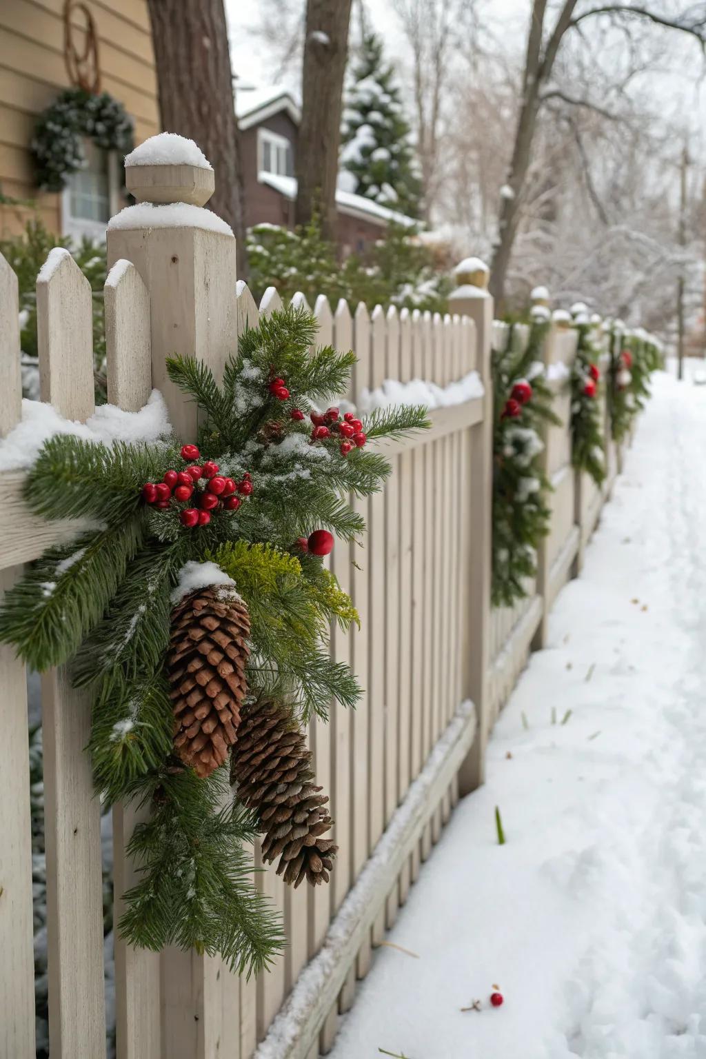 Add rustic charm with natural elements.