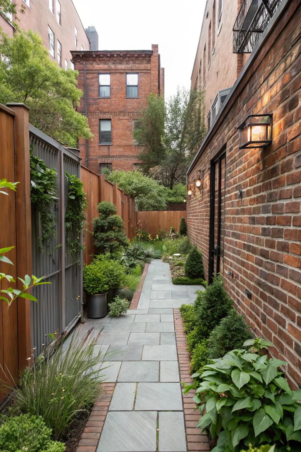 Merge city vibes with your garden design.