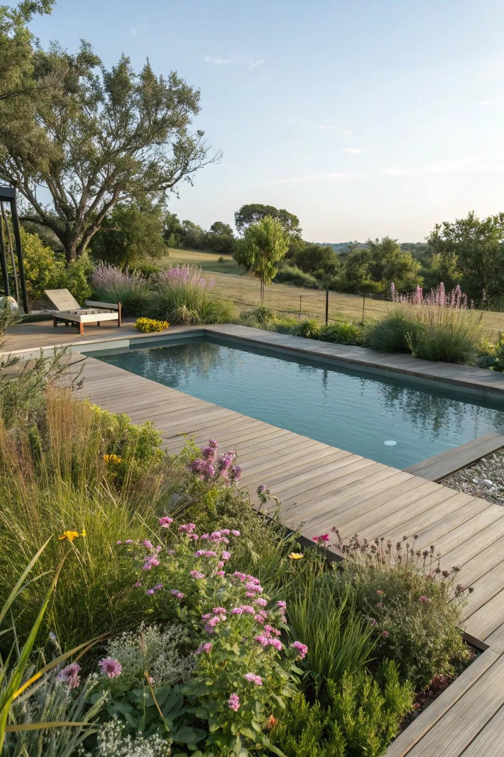 Sustainable materials offer style with an eco-conscious touch.