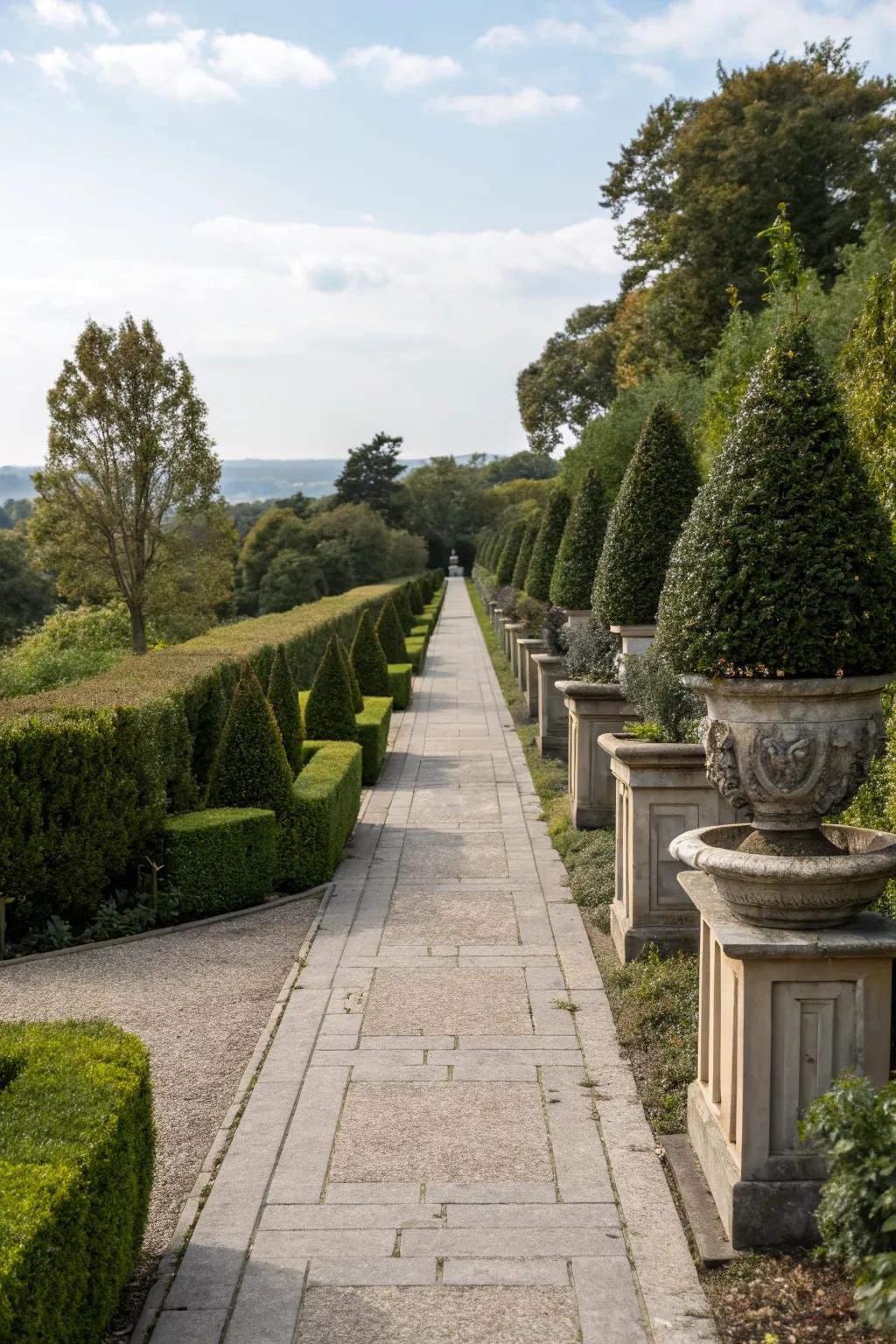 Symmetrical design adds balance and elegance.