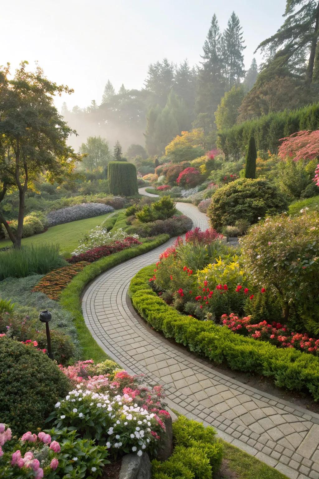 Contrasting textures and colors highlight the elegance of curves.