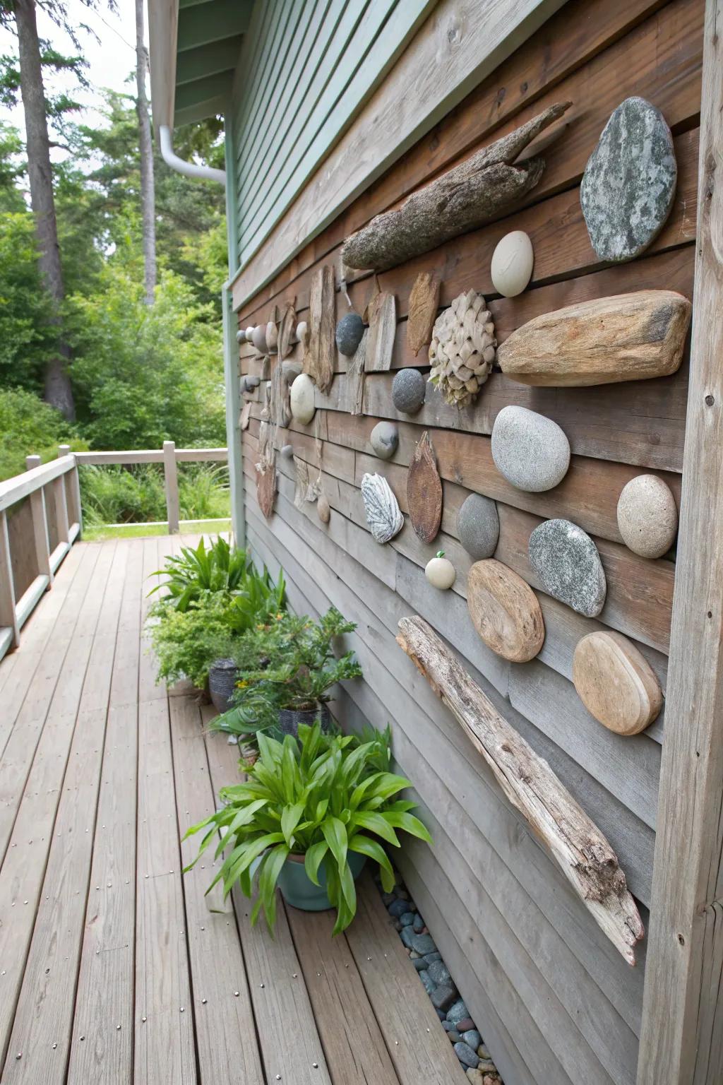 Add personality to your deck with DIY art.