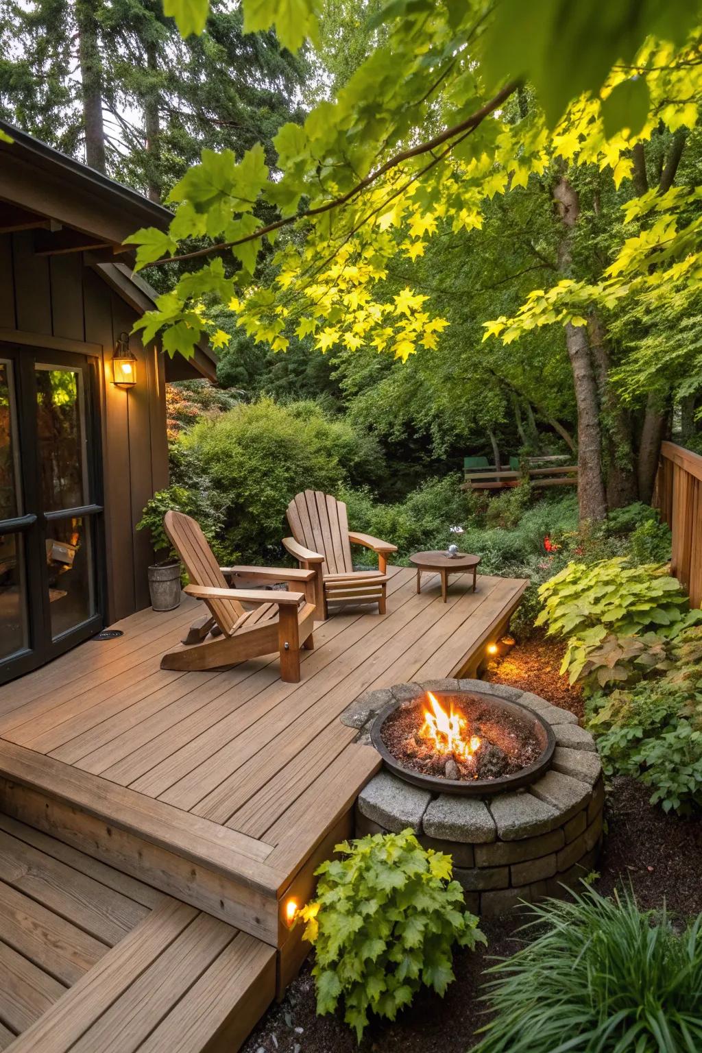 Cedar brings warmth and charm to your outdoor space.