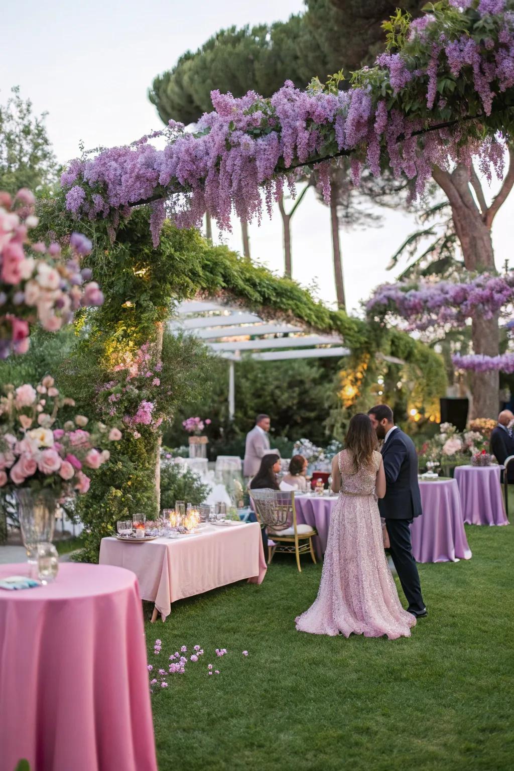Fairy-tale colors bring the enchanted theme to life.