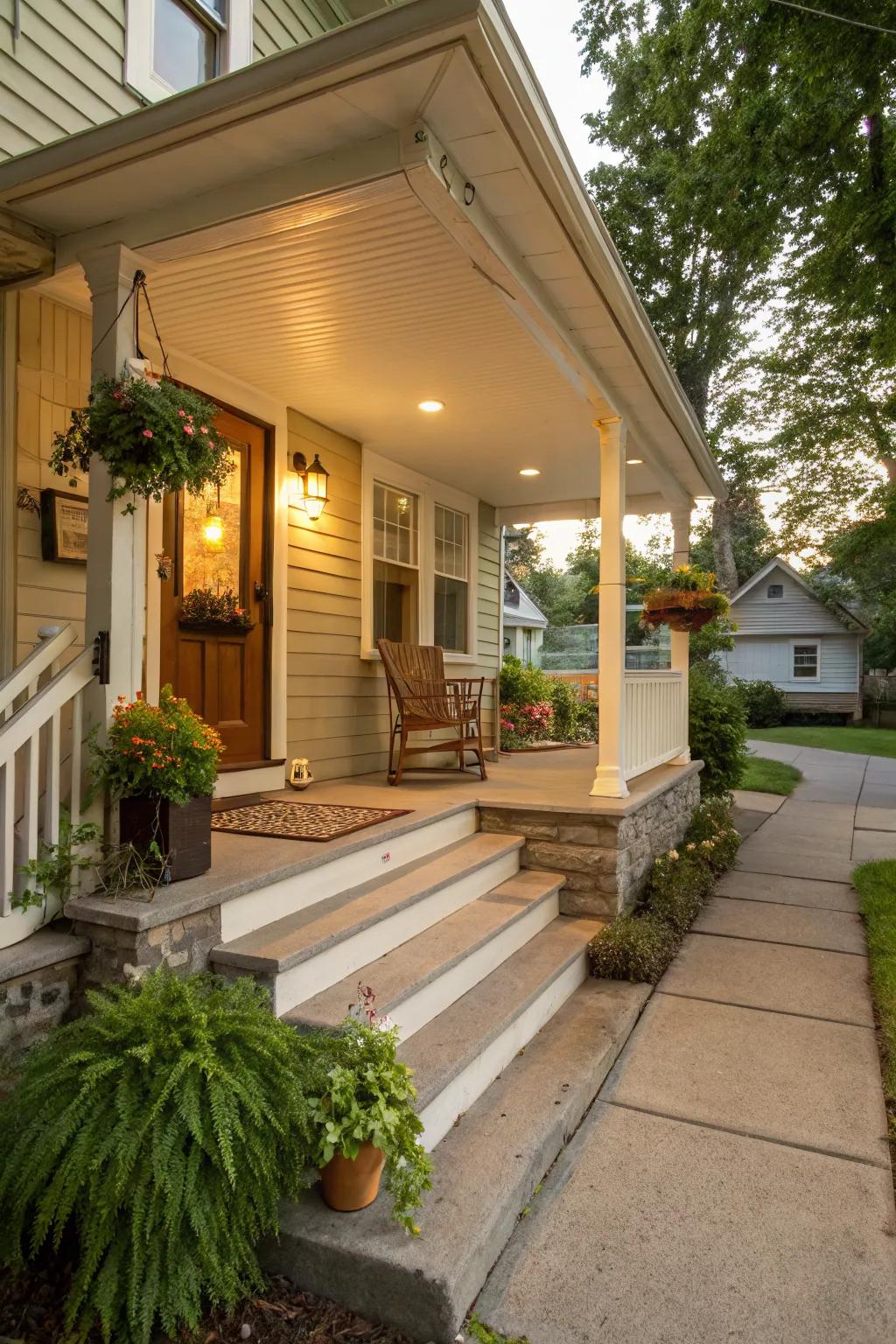 Functional entryways ensure easy and stylish access.