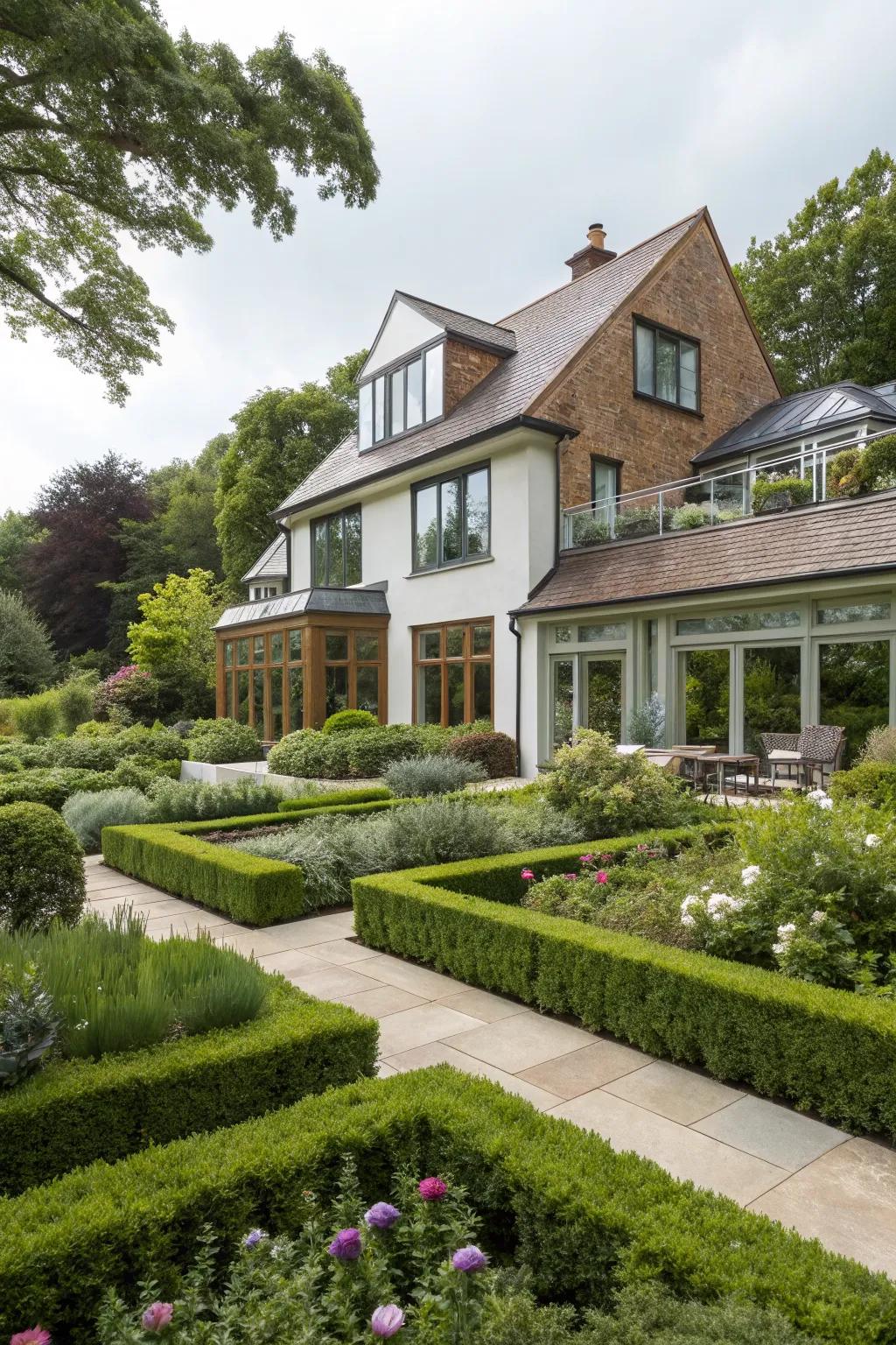 Enhance space with wall dormers.