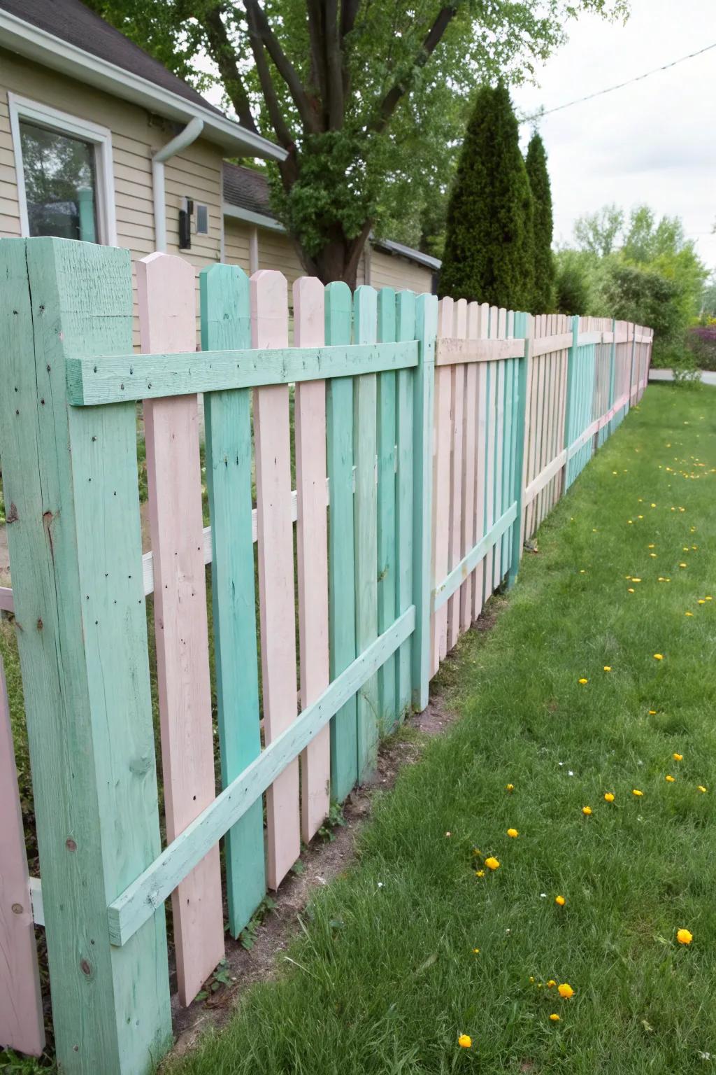 Eco-friendly and versatile, pallet fences are a DIY dream.
