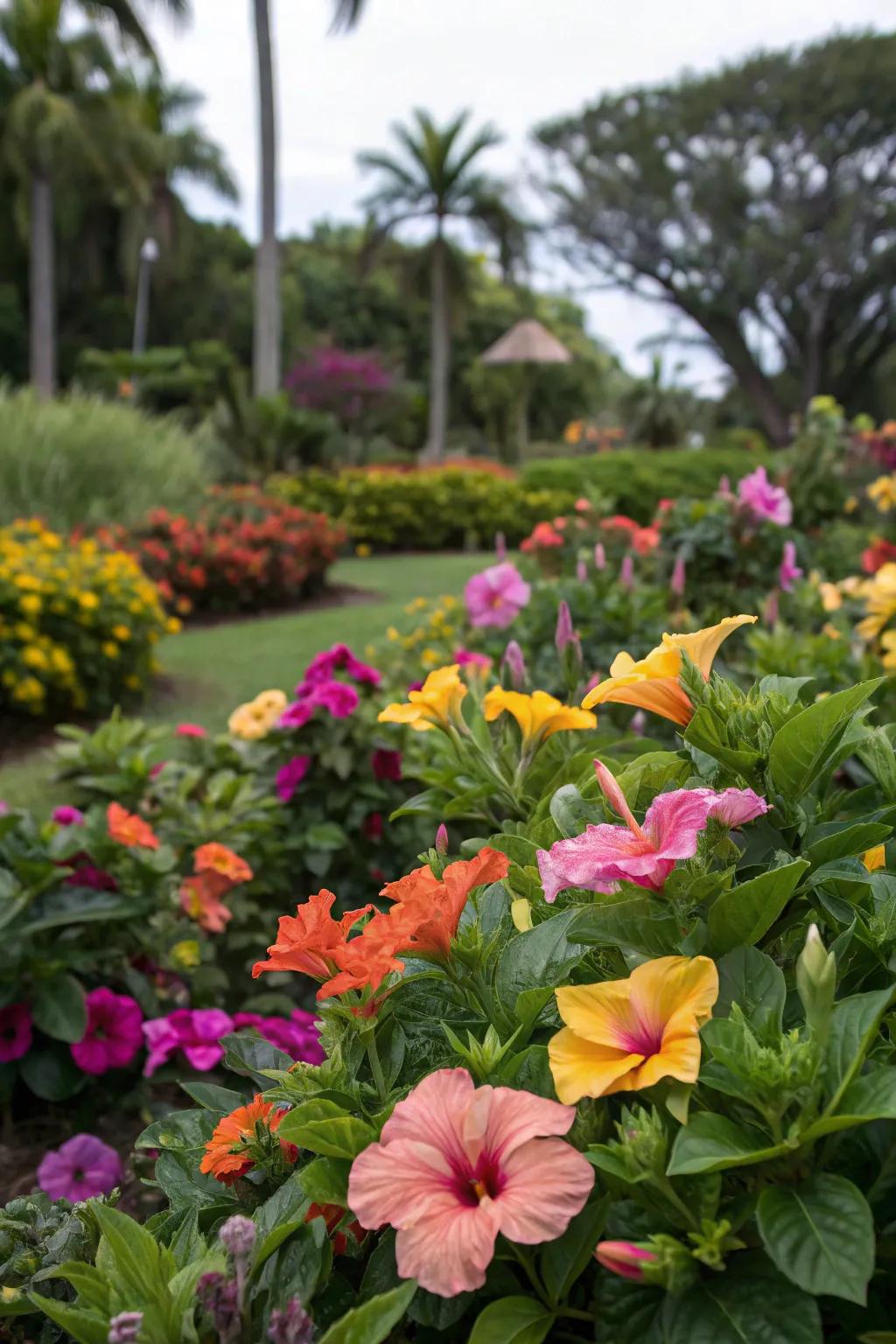 Vibrant flower beds bring life and color to your outdoor space.