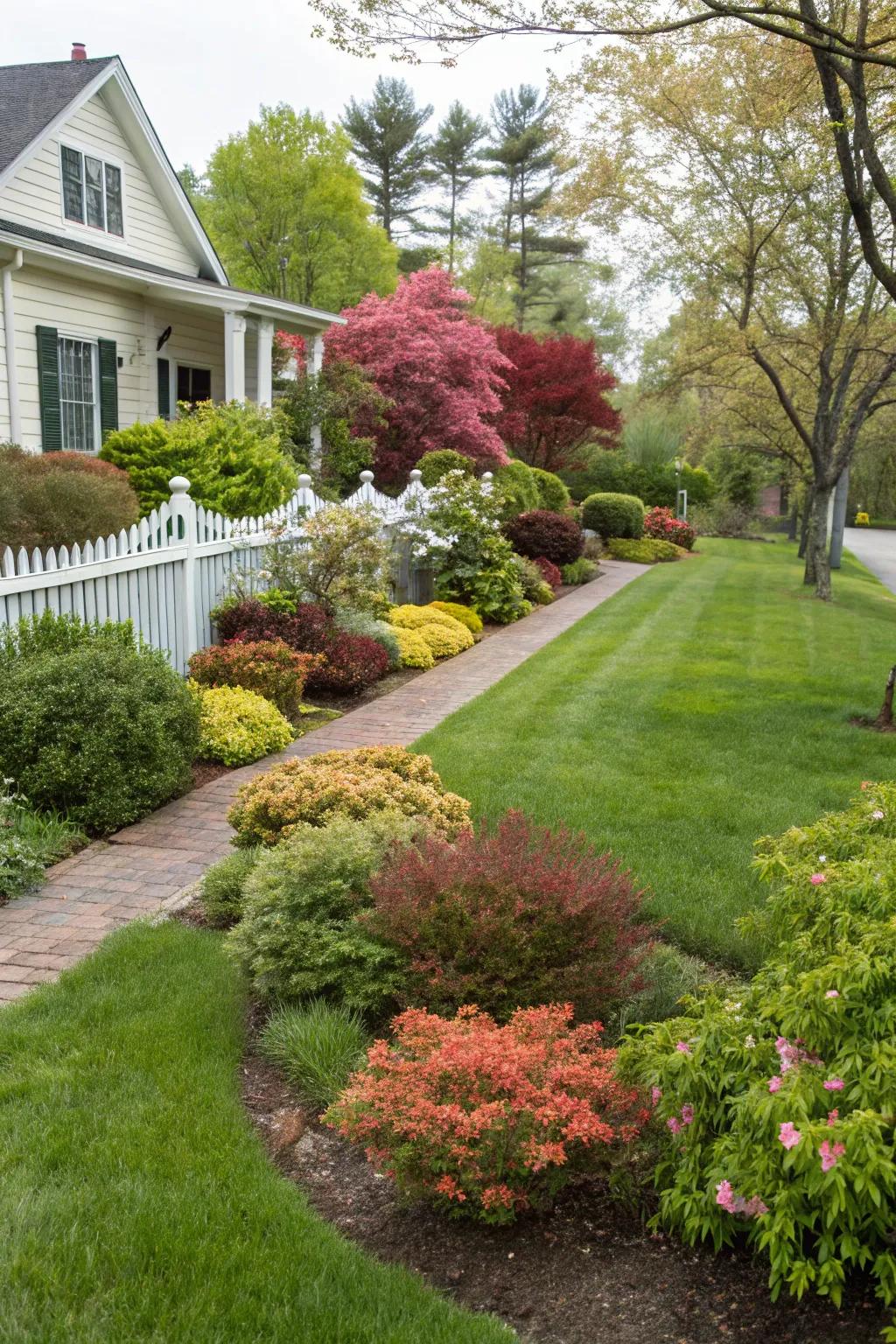 Diverse shrubs bring life and structure to your garden.