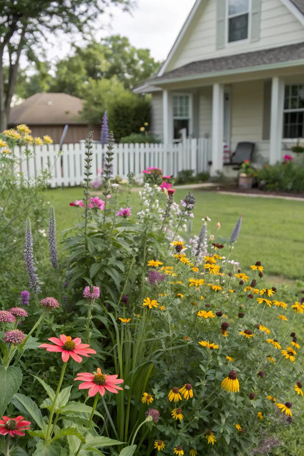 Pollinator-friendly landscapes support local wildlife