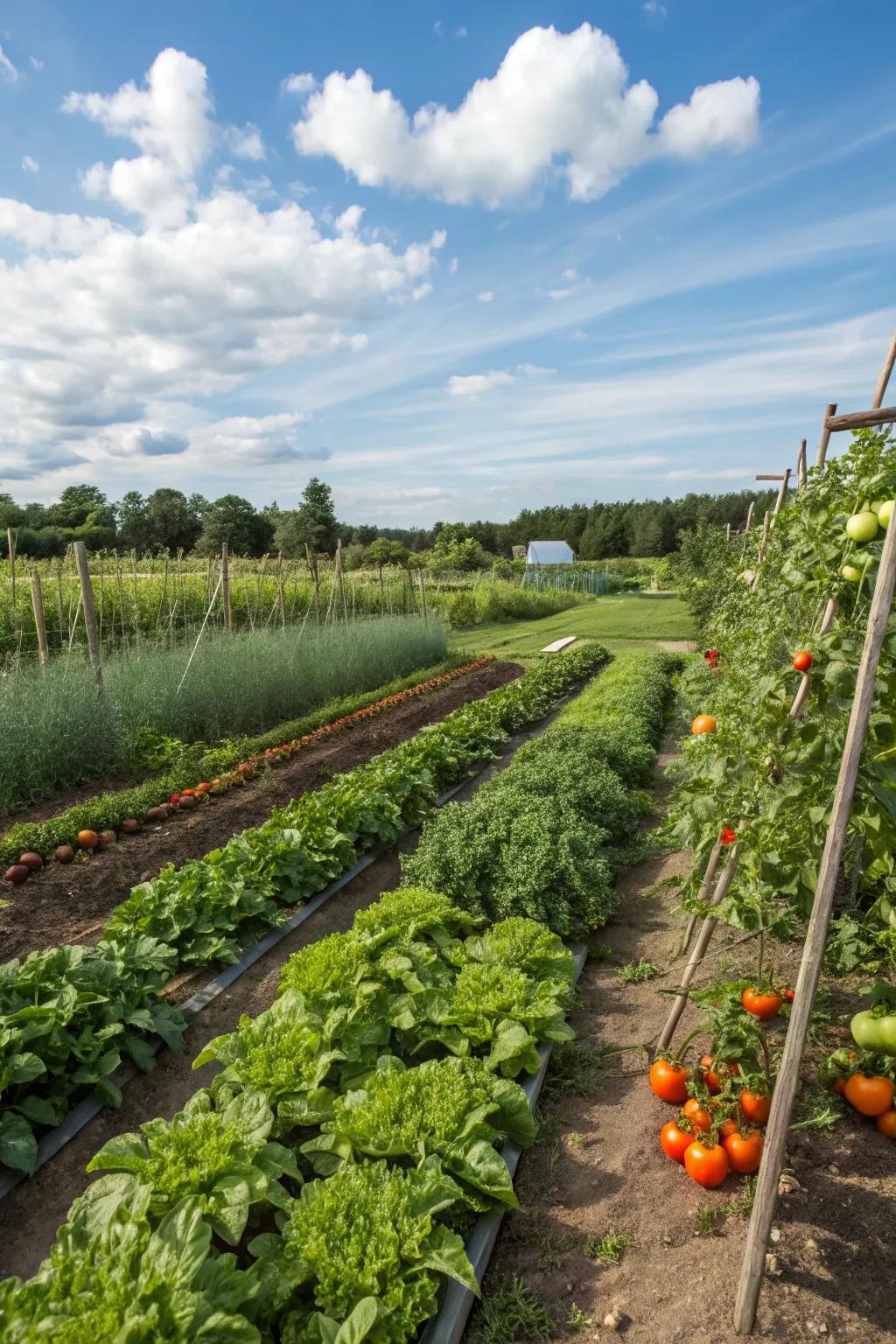 Productive landscapes offer fresh, homegrown produce.