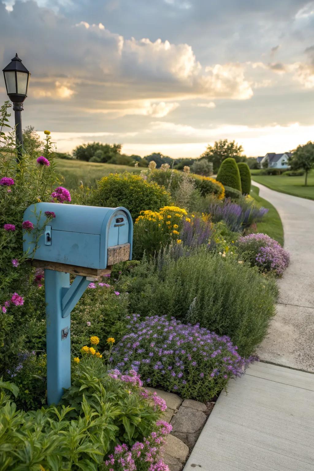 Perennials provide year-round beauty.