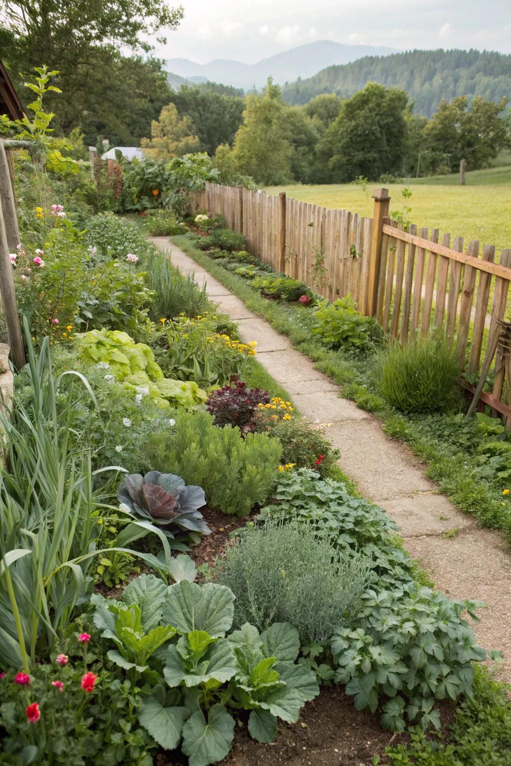 Edible landscaping offers beauty and bounty in one delicious package.