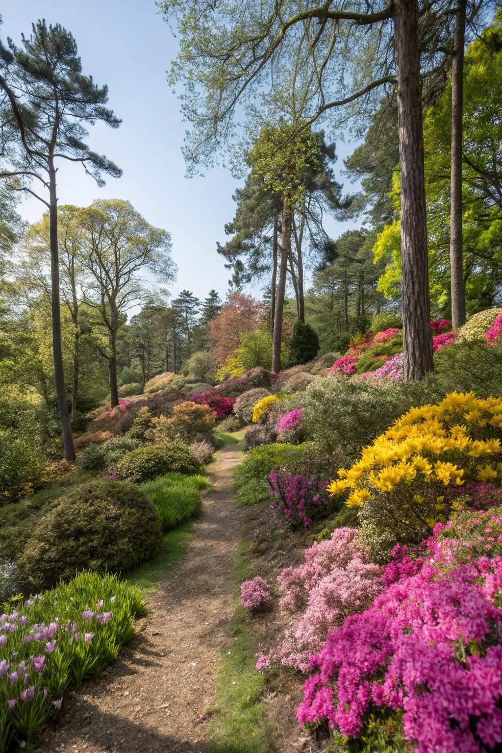 Colorful plantings add vibrancy and life to your garden.