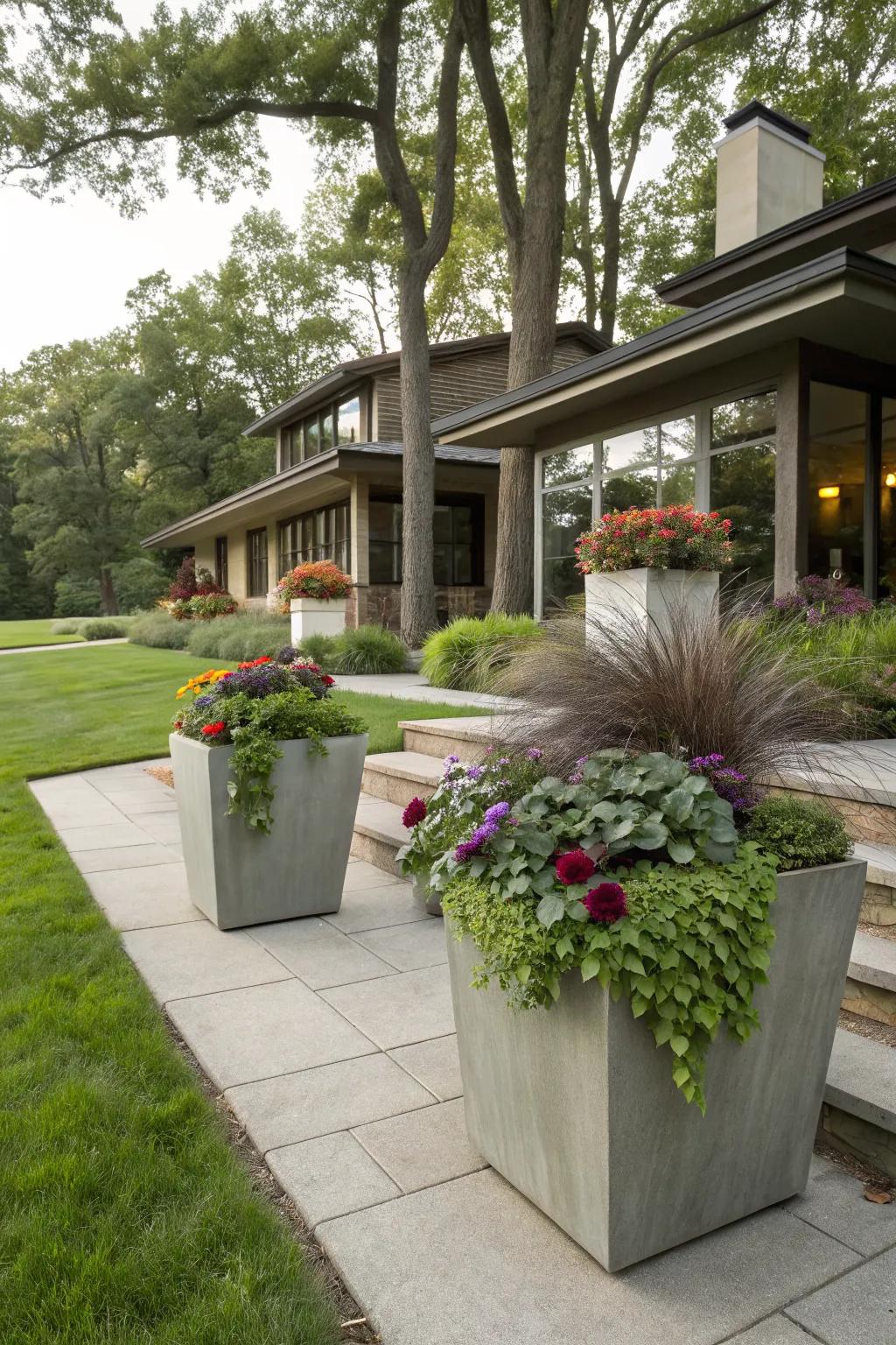 Modern elements bring a fresh twist to the ranch landscape.