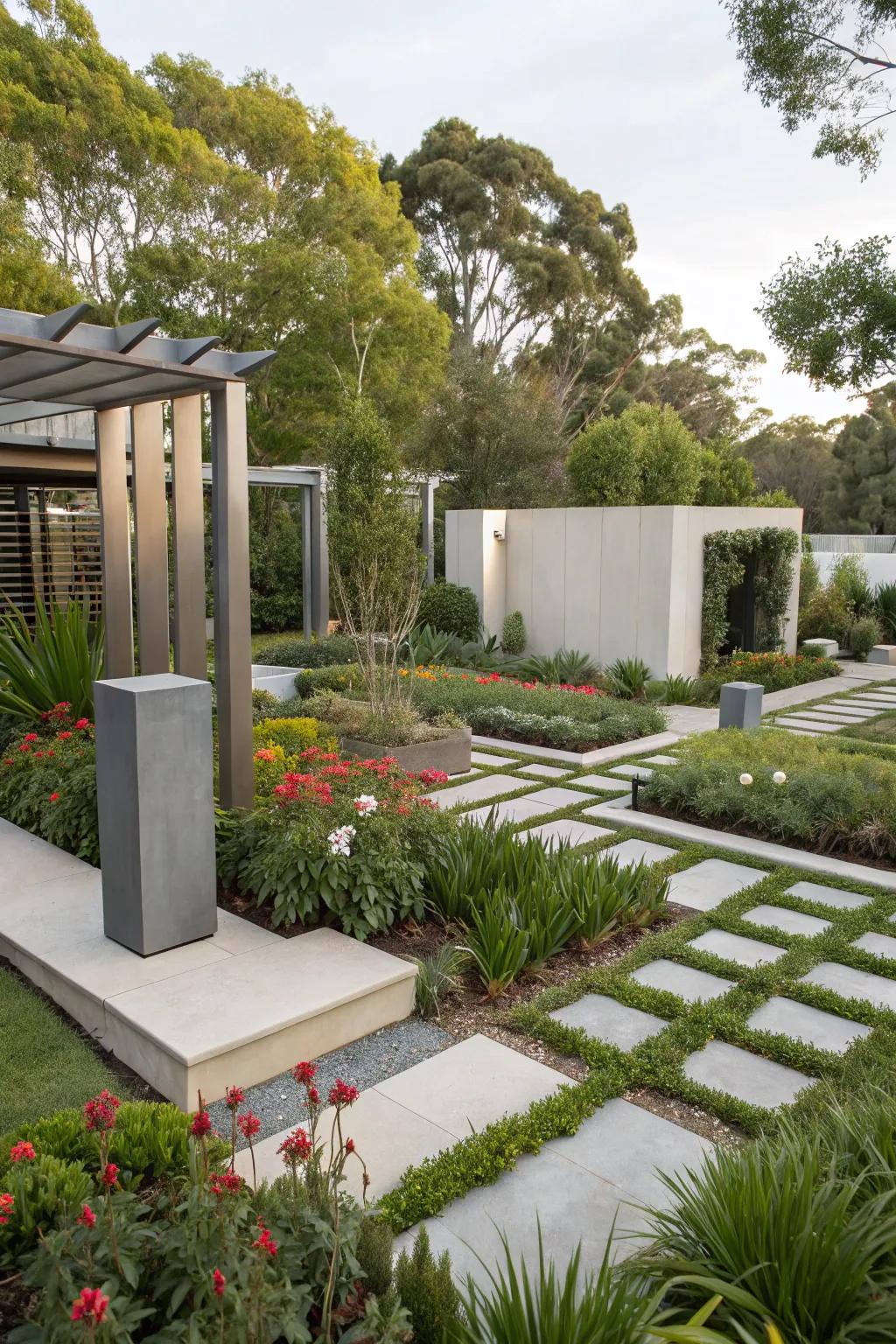 Combine modern aesthetics with natural charm.