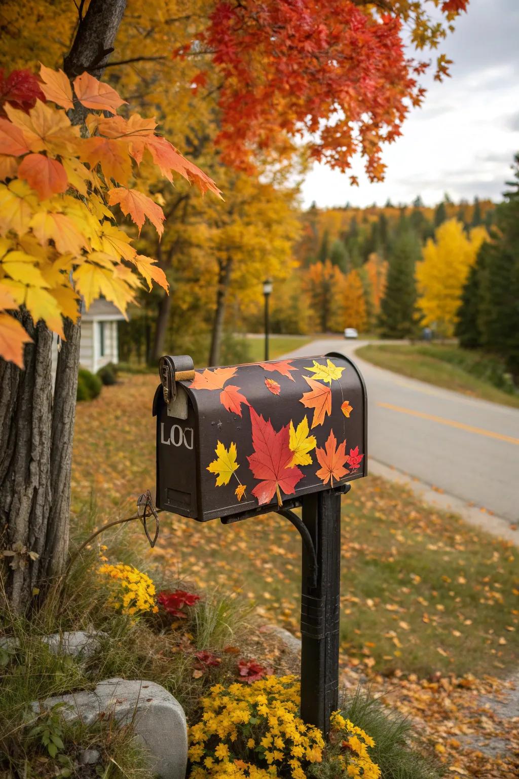 Keep your mailbox in tune with the seasons using seasonal themes.
