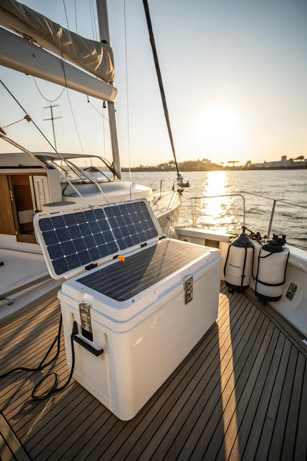 Sustainably cool with the power of the sun.