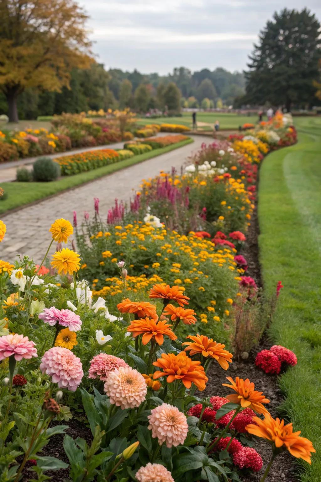 Seasonal blooms keep your garden vibrant year-round.