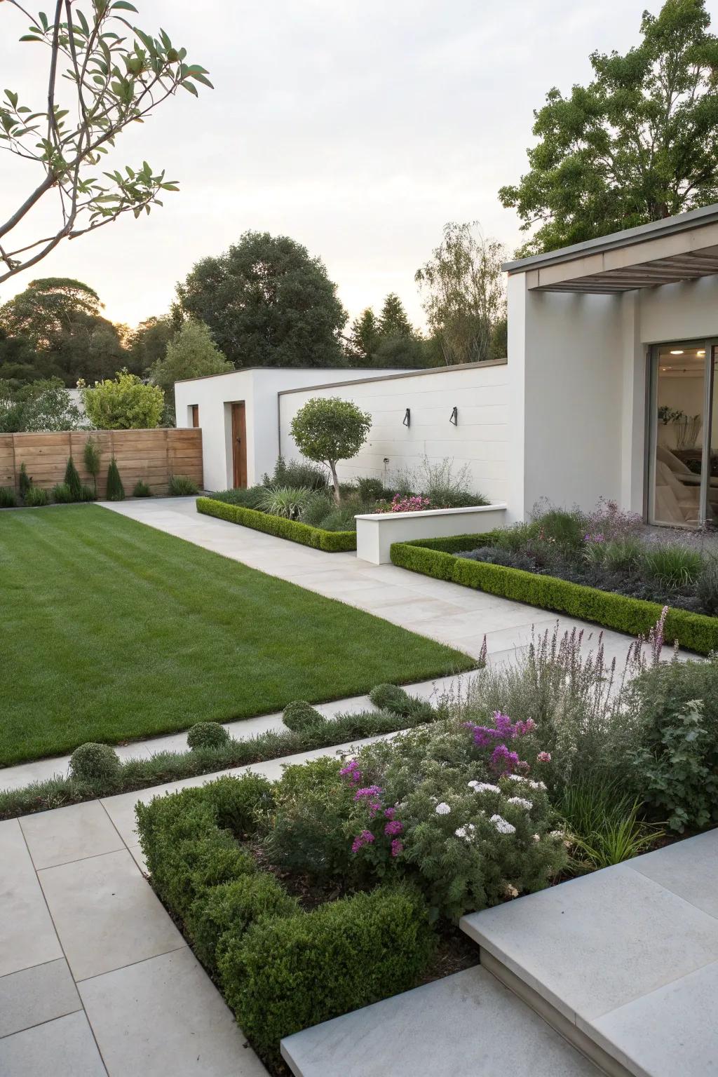 Lush greenery adding a touch of nature.