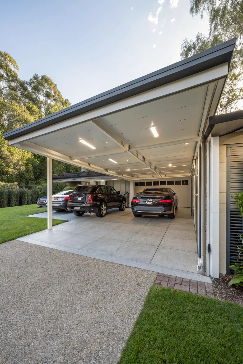 Tailor your carport to suit your lifestyle.