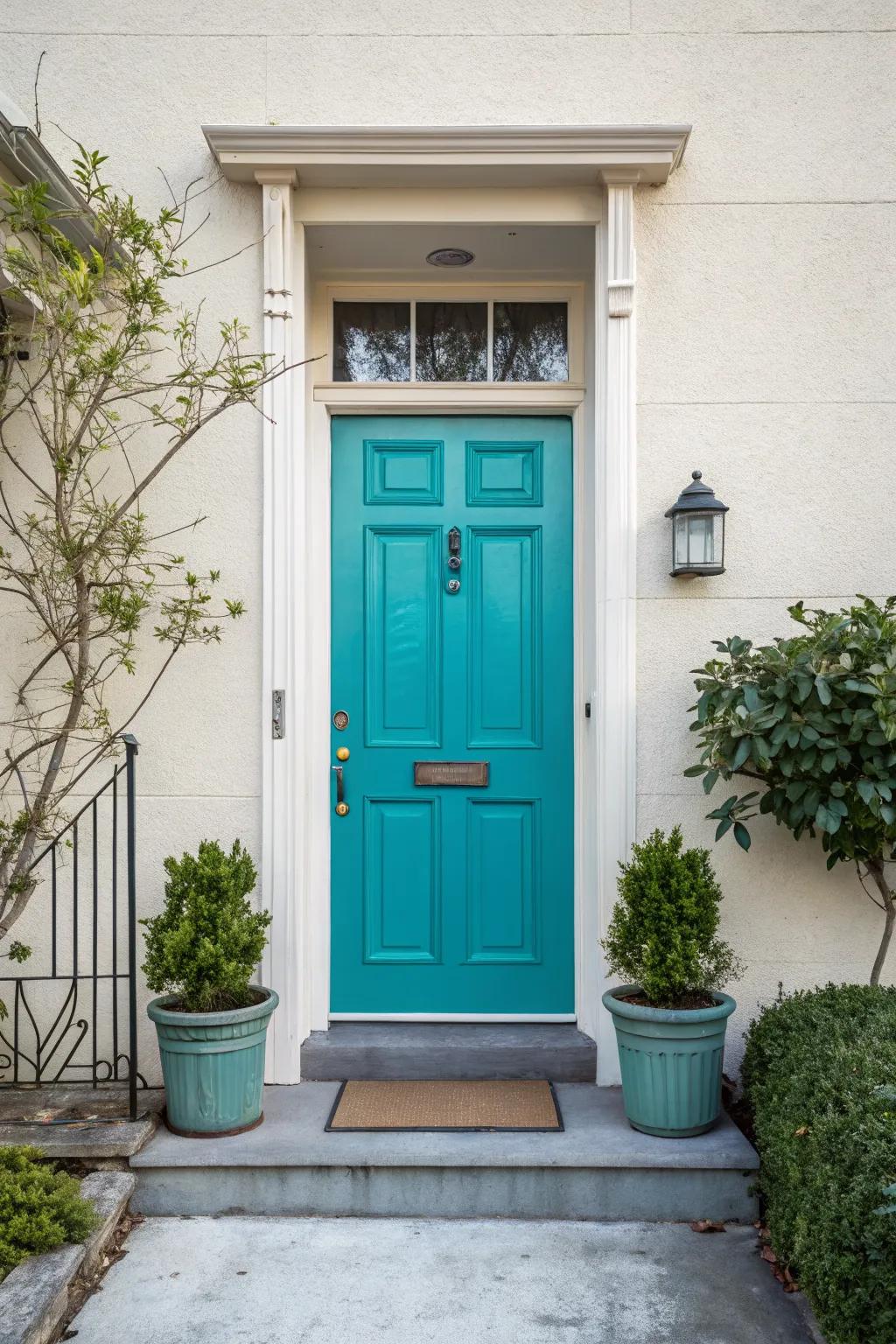 Bold colors make your entrance unforgettable.