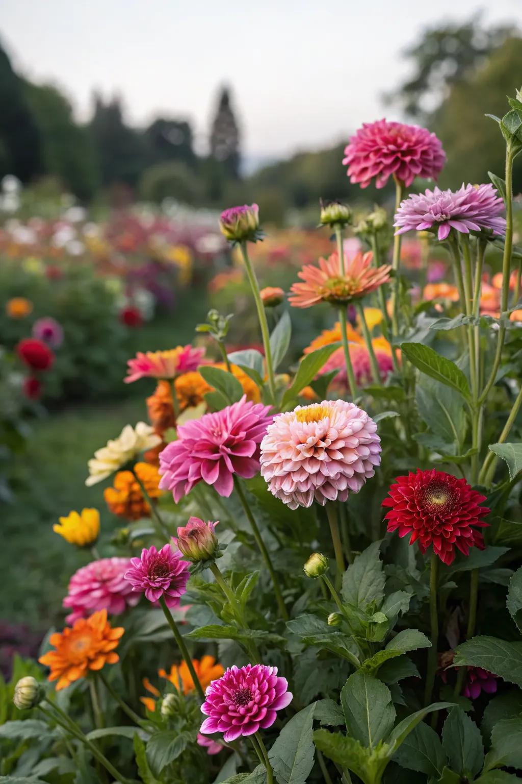 Colorful flower beds bring life and vibrancy to your garden.