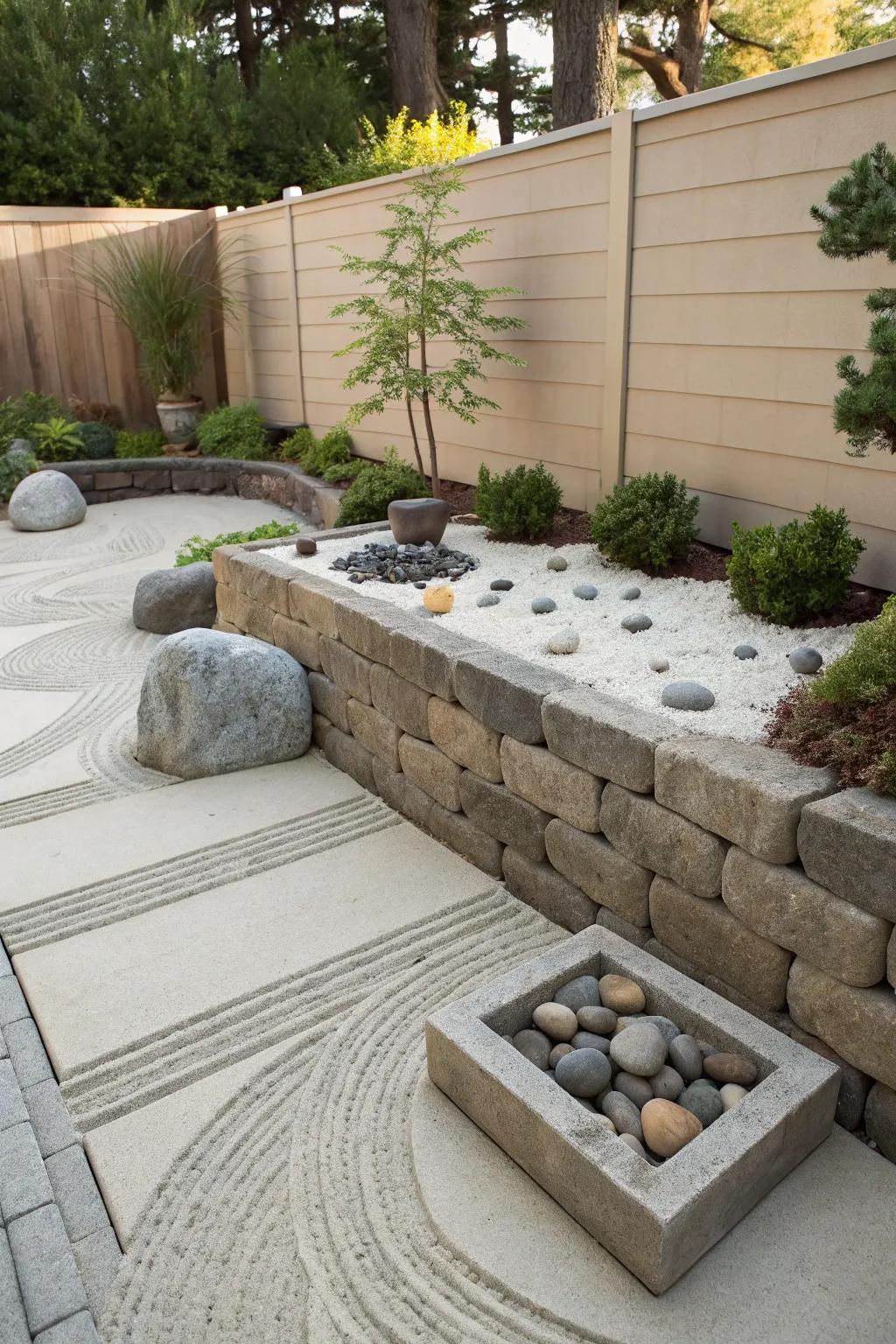 Find peace in your own backyard with a zen garden retreat.