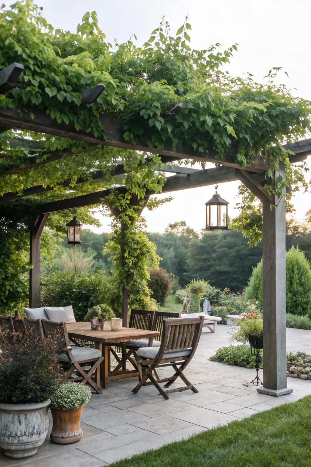 Stay cool with a pergola or awning