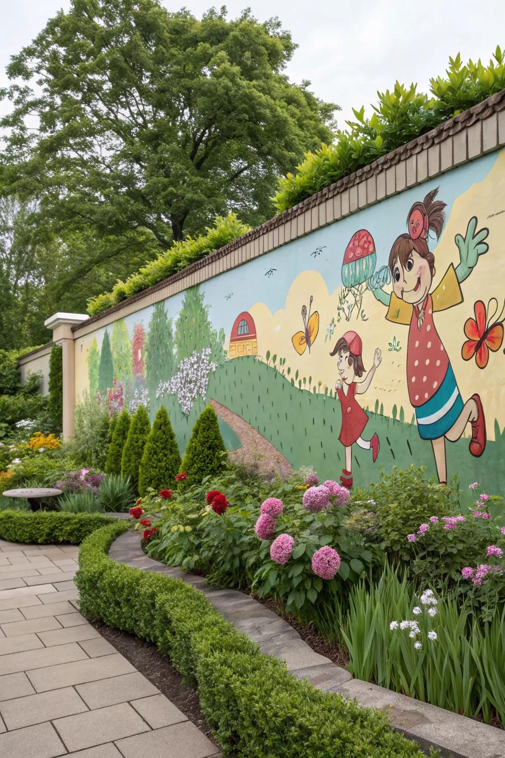 Playful characters bring joy and whimsy to your garden.