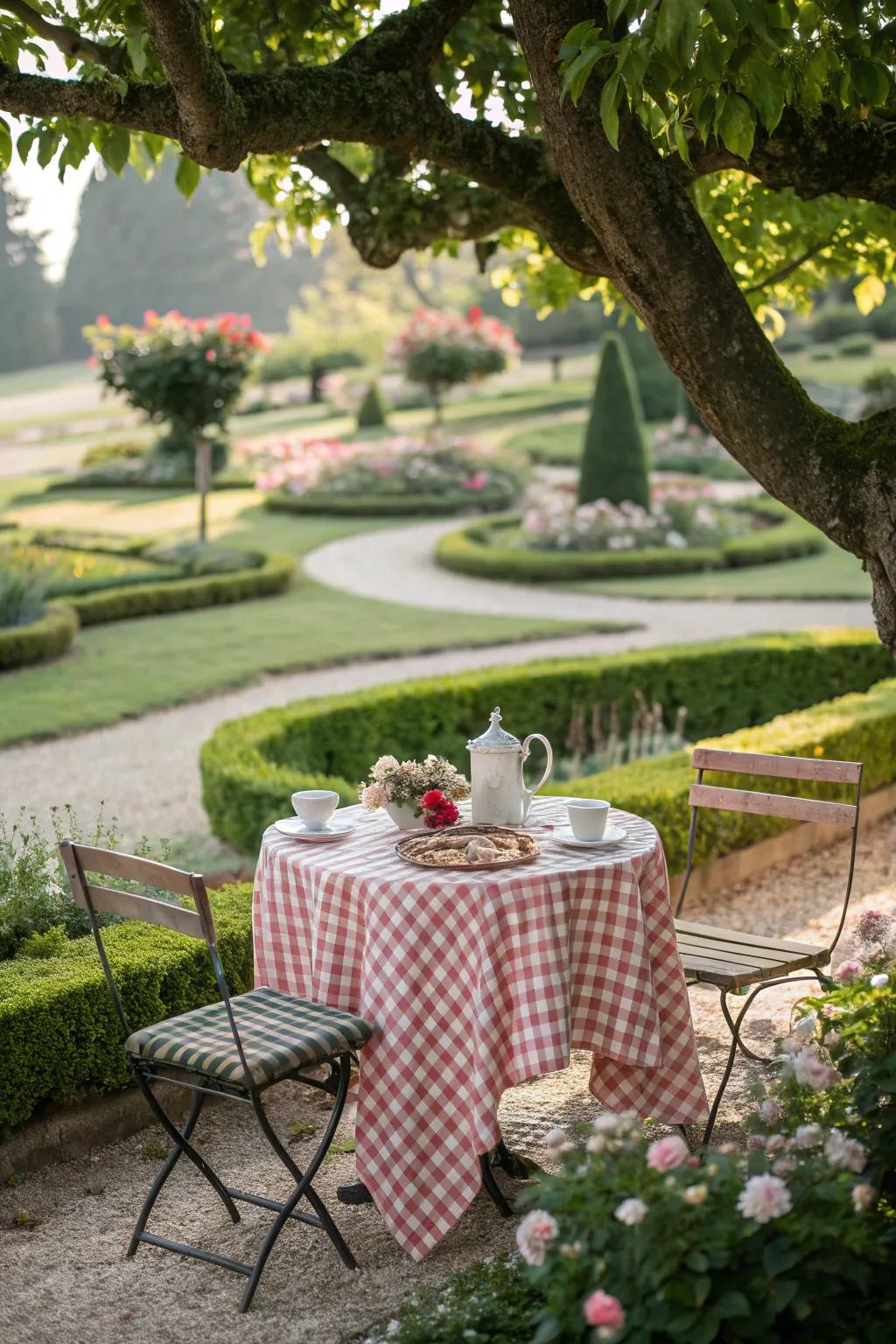 A charming bistro corner for intimate gatherings.