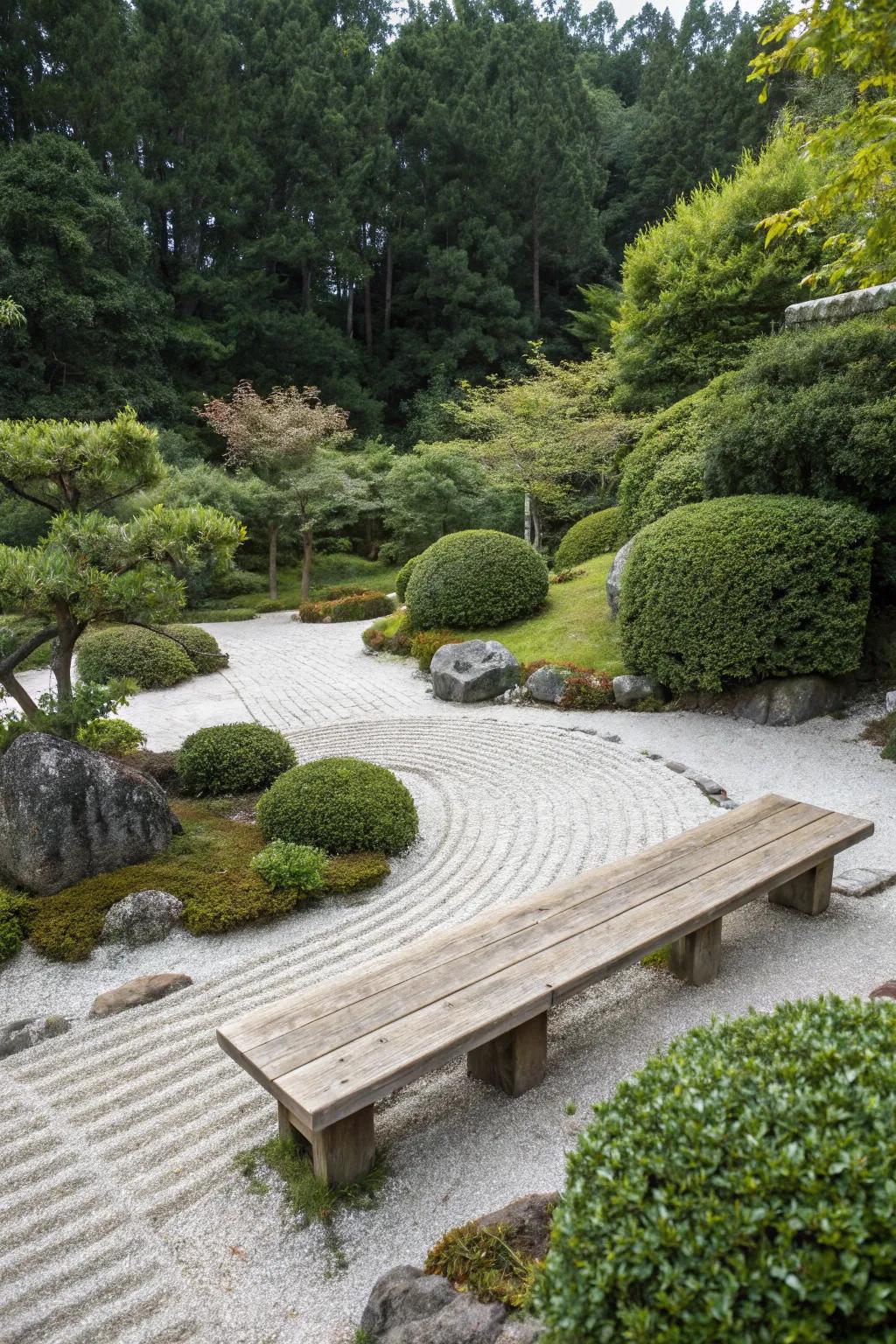 A cozy seating area perfect for meditation and relaxation