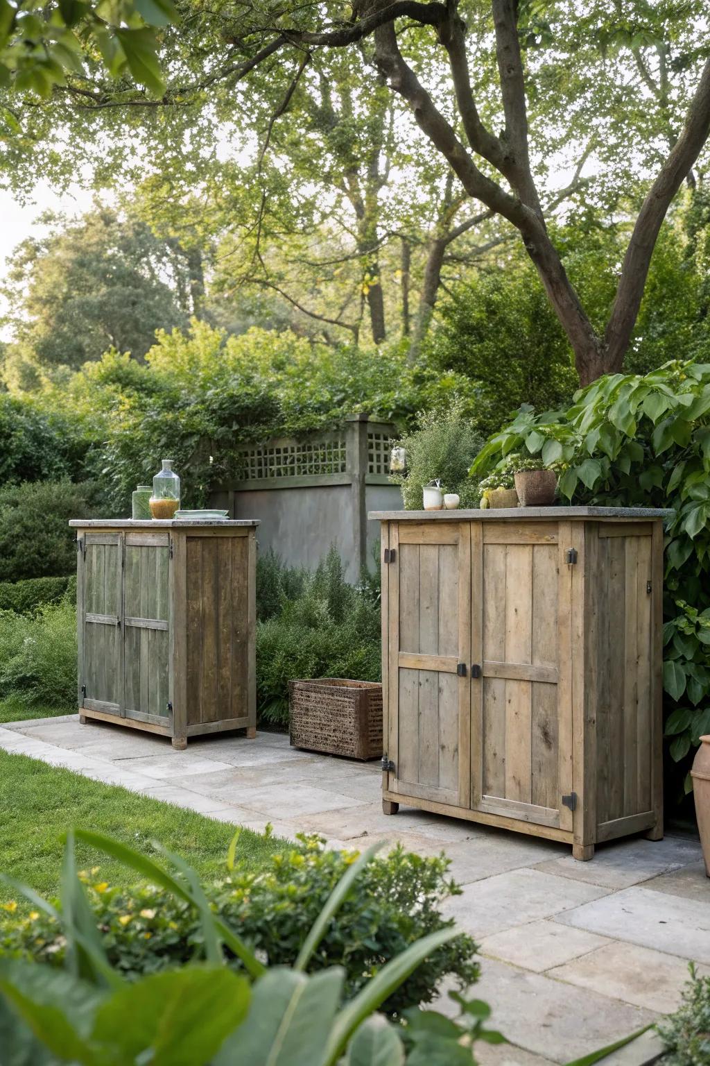 Sustainable materials make a stylish and eco-friendly statement.