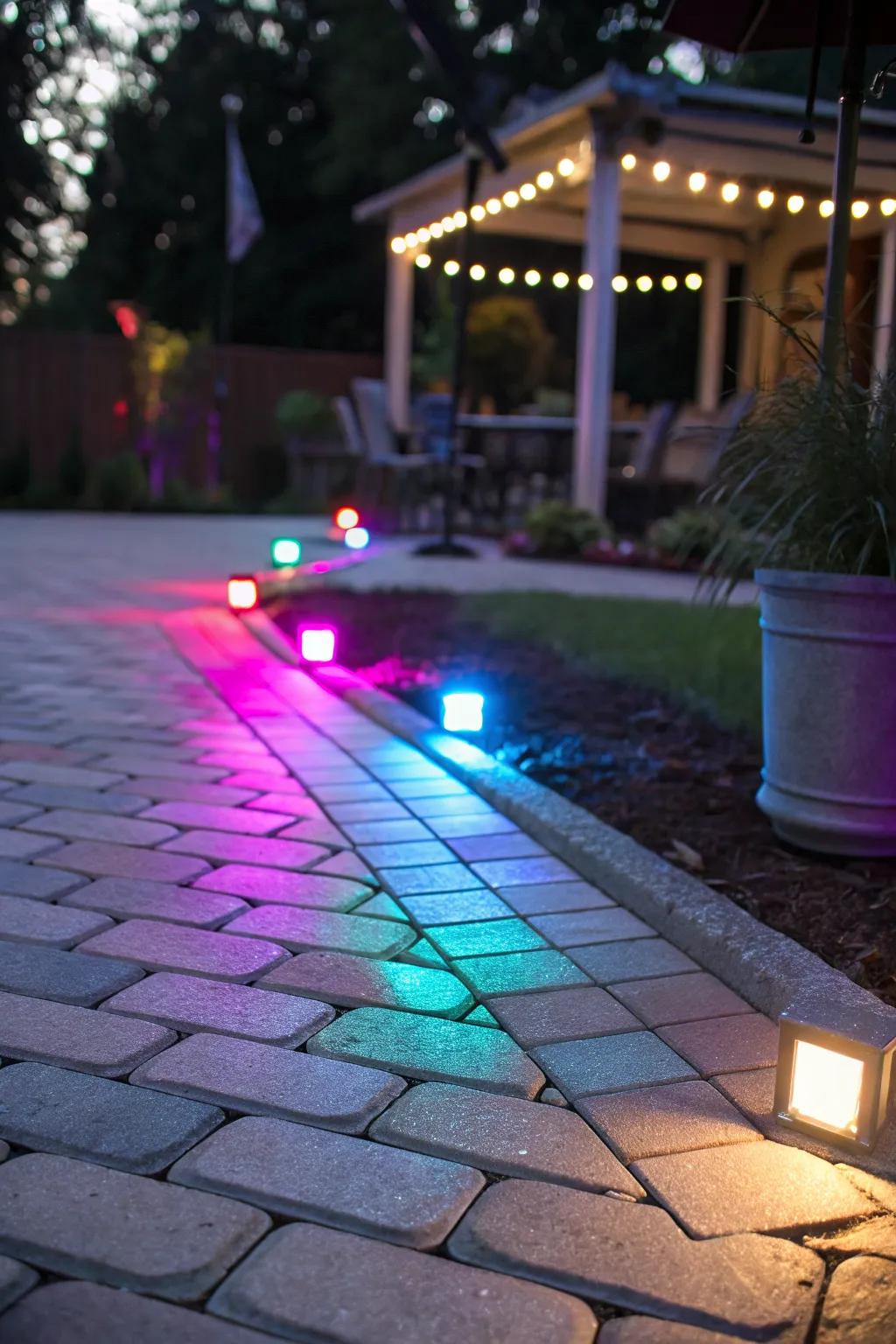 Color-changing LEDs offer a dynamic and customizable lighting solution.